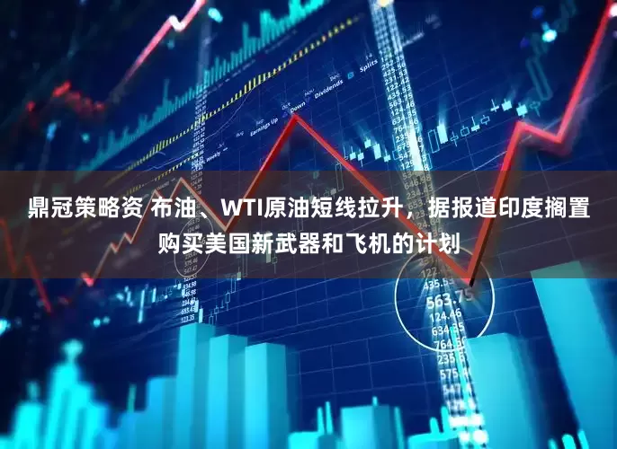 鼎冠策略资 布油、WTI原油短线拉升，据报道印度搁置购买美国新武器和飞机的计划