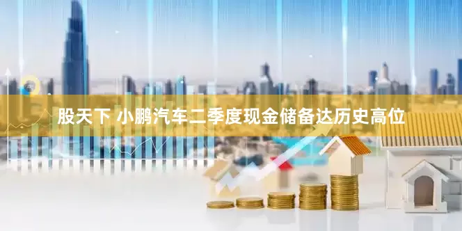 股天下 小鹏汽车二季度现金储备达历史高位